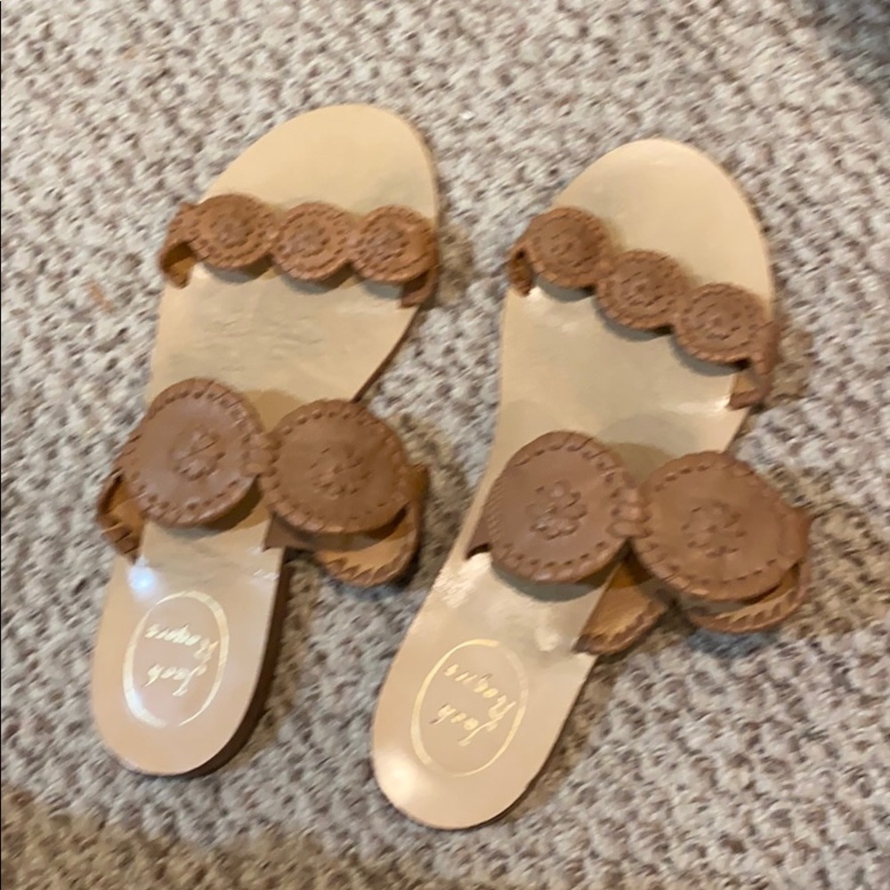 USED Jack Rogers Brown Sandals